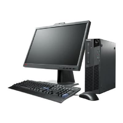 Lenovo Thinkcentre M81 + Lenovo LT2452p - Win7 - Komplettsystem