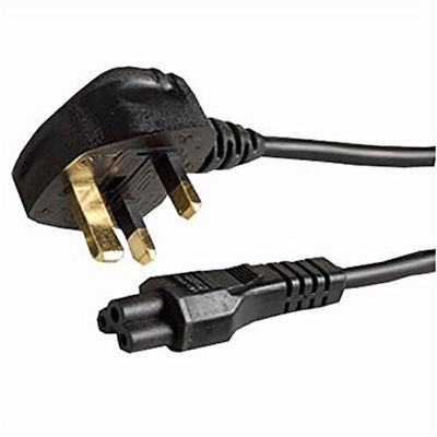 Stromkabel - Stromversorgung - Kleeblatt 3-polig - 1,8 m - UK Plug
