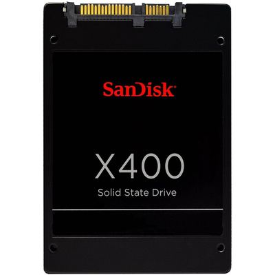 SanDisk X400 - 128GB SSD - 6,4cm (2,5") - Serial ATA 6.0 Gbit/s - MLC