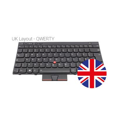 Keyboard für Lenovo ThinkPad T430 X230 T530 W530 L530 - UK - Renew - Englisch (QWERTY)