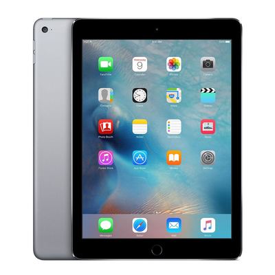 Apple iPad Air 2 - 2. Generation  (2014) - 64 GB - Wi-Fi - Space Grau - Normale Gebrauchsspuren