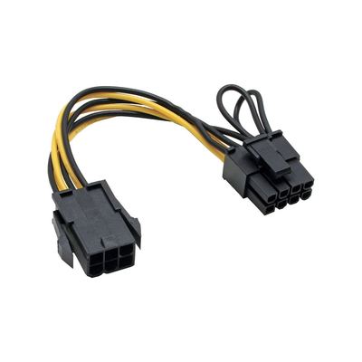 InLine® Stromadapter intern, 6pol zu 8pol für PCIe (PCI-Express) Grafikkarten