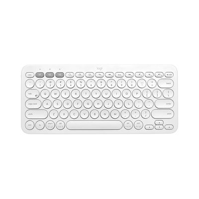 Logitech K380 Bluetooth Tastatur - weiß