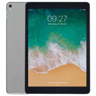 Apple iPad Pro - 1. Generation  (2017) - 256 GB - Wi-Fi + Cellular - Space Grau - Minimale Gebrauchsspuren