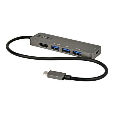 StarTech USB-C Multiport Mini Dock - HDMI 4K - 1x USB-C 3x USB 3.1 - PD 100 Watt