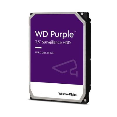 WD Purple - 8,9cm (3,5") Festplatte - für 24/7 Dauerbetrieb - 4TB