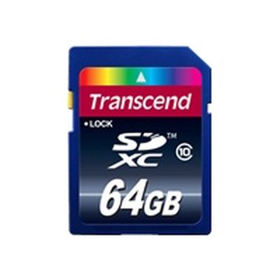 Transcend 64GB SDXC Karte Class 10