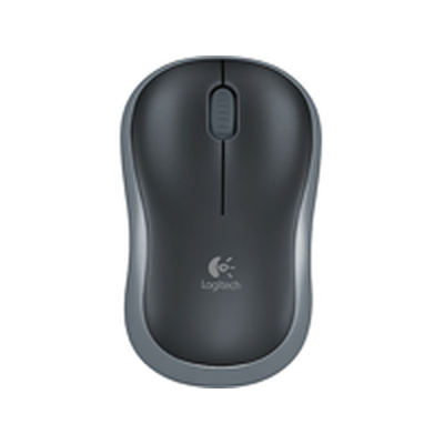 Logitech Wireless Mouse M185 grau - Schwarz/Grau