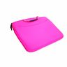 Neopren Sleeve mit Tragegriff, pink