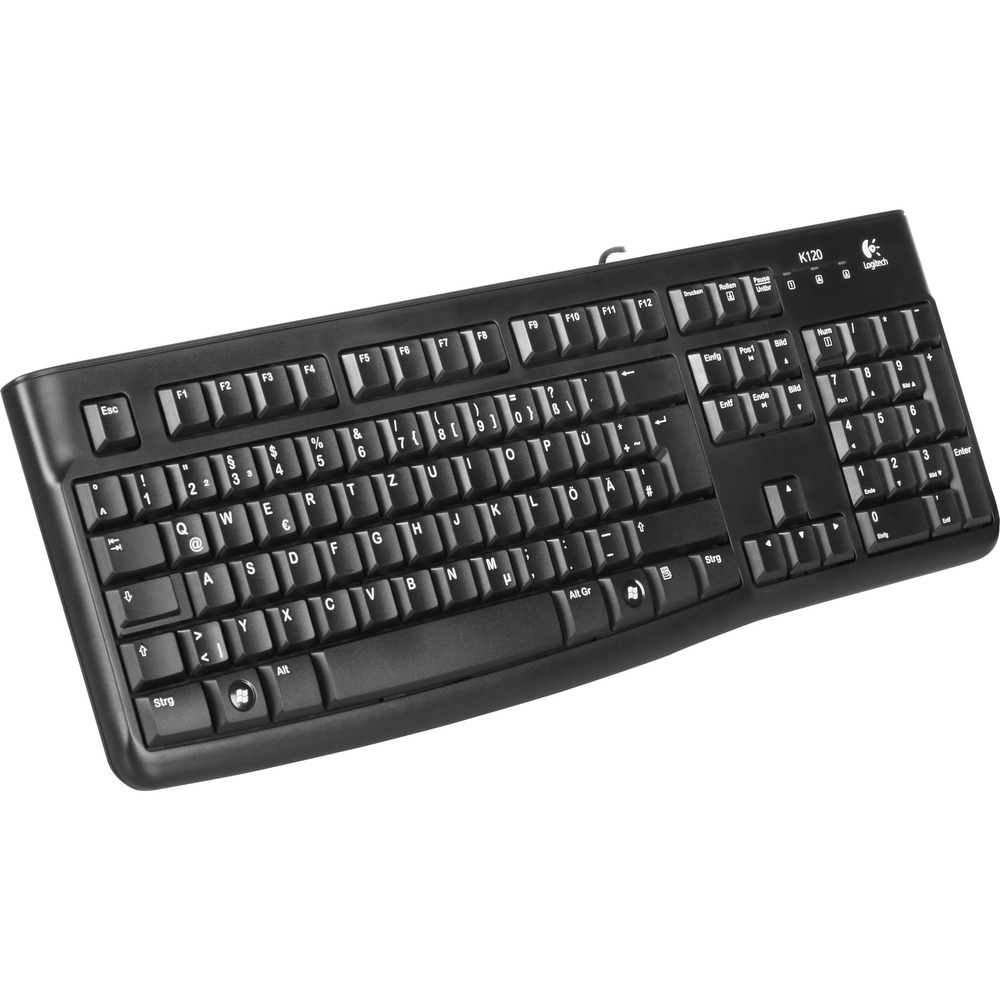 Tastatur - USB K120 schwarz Logitech