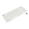 Logitech K400 Plus - Wireless Touch Keyboard - weiß