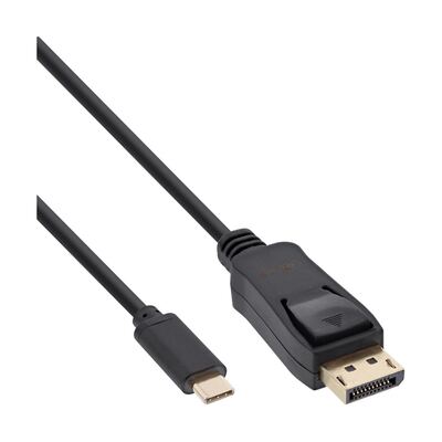 InLine® USB Display Kabel - USB Typ-C Stecker zu DisplayPort Stecker 4K2K - 2m