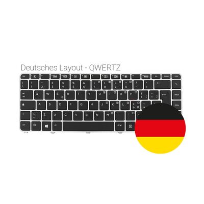 Deutsches Keyboard Backlight für HP Elitebook 1040 G3