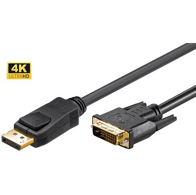 MicroConnect DisplayPort 1.2 - DVI-D Kable - 2m