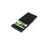CoreParts Type C USB 3.1 Gen2 externes Festplattengehäuse für 2,5" HDD/SSD