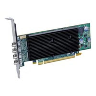 Matrox M9148 1024MB DDR2 PCIe x16 - 4x Mini DisplayPort (inkl.Adapter) - Low Pro