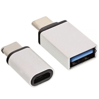 InLine® USB Adapter-Set - Typ C Stecker an Micro-USB 3.0 A Buchse