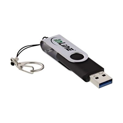 InLine USB 3.0 Speicherstick - 8GB - Schwarz