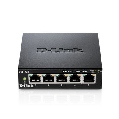 D-Link - 5Port Gigabit Switch - DGS-105