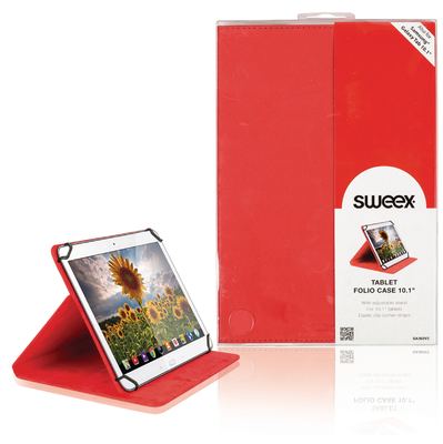 Sweex Tablet Folio Case 10.1" rot