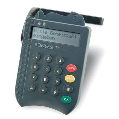 REINERSCT CyberJack e-com SmartCard Reader Chipkartenleser USB