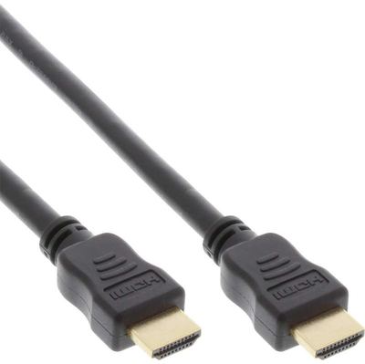 InLine® HDMI-High Speed Kabel mit Ethernet, Type C Stecker / Stecker, schwarz