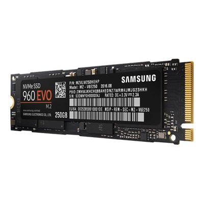 Samsung 960 EVO - 250GB SSD PCIe/NVMe M.2