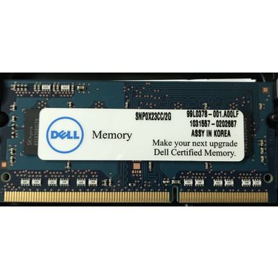Original Dell 2GB PC3L-12800 1600Mhz SO-DIMM Arbeitsspeicher