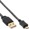 InLine® Micro-USB 2.0 Kabel, USB-A Stecker an Micro-B Stecker