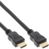 InLine HDMI Kabel mit Ethernet, Stecker Typ A an Stecker Typ A, schwarz 3m