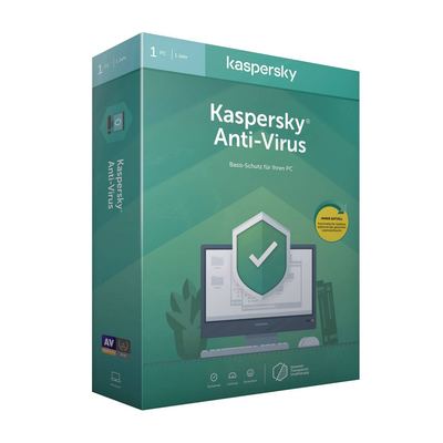 Kaspersky Anti-Virus Security 2020 - 1 User