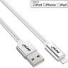 InLine® USB zu Lightning Kabel - Silber / Alu - 2m