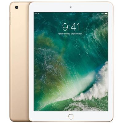 Apple iPad - 5. Generation (2017) - 32 GB - Wi-Fi + Cellular - Gold - Minimale Gebrauchsspuren