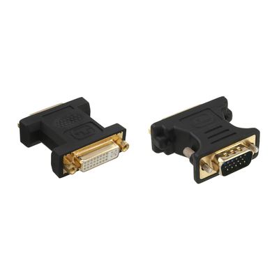 InLine DVI-A Adapter, Analog Buchse auf 15pol HD Stecker (VGA) - 24+5 Stecker - Vergoldet