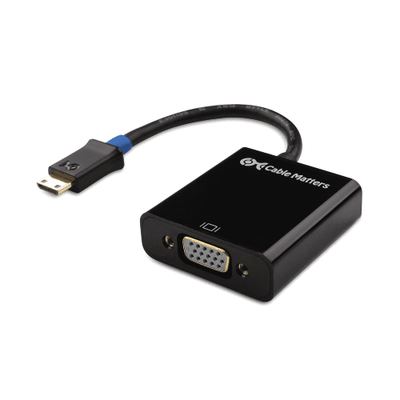 Active Mini-HDMI zu VGA Adapter