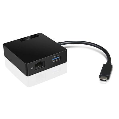 LENOVO USB-C Travel Hub - VGA, HDMI, Ethernet (4X90M60789) - NEU