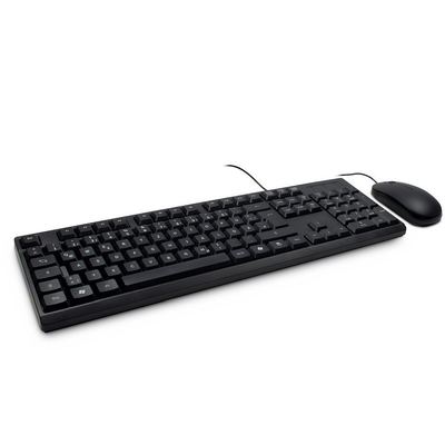 Inter-Tech NK-1000C Tastatur + Maus-Set, schwarz