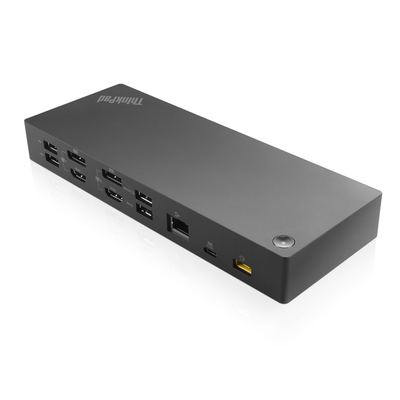 Lenovo ThinkPad Hybrid USB-C mit USB-A Dock mit 135 Watt Netzteil (40AF0135EU) - Gebraucht - mit 135 Watt Netzteil