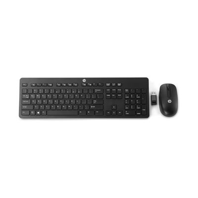 HP Kabellose Slim Tastatur und Maus - Deutsch