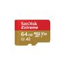 SanDisk Extreme MicroSDXC inkl. Adapter - 64GB