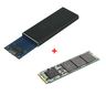 M.2 SATA SSD + USB 3.1 Gehäuse - USB Type-A / Type-C - 256GB