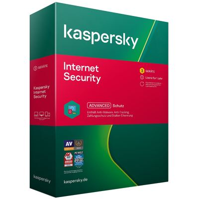 Kaspersky Internet Security 2021 - 3 User