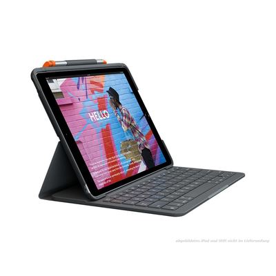 Logitech Slim Folio Hülle & Tastatur für iPad 9,7