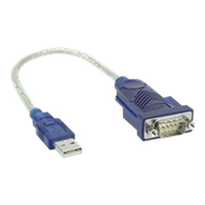 InLine USB zu Seriell Adapterkabel, Stecker A an 9pol Sub D Stecker
