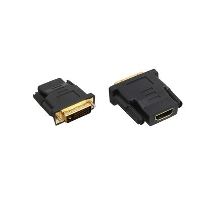DVI zu HDMI Adapter, HDMI Buchse auf DVI Stecker, vergoldete Kontakte