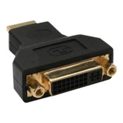 InLine HDMI-DVI Adapter, HDMI Stecker auf DVI Buchse, vergoldete Kontakte