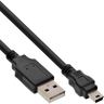 InLine USB 2.0 Mini-Kabel, Stecker Typ A an Mini-B Stecker (5pol.) - 2m