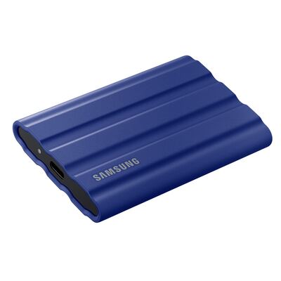 SAMSUNG Portable SSD T7 Shield - USB 3.2 Gen2 2TB - Blau