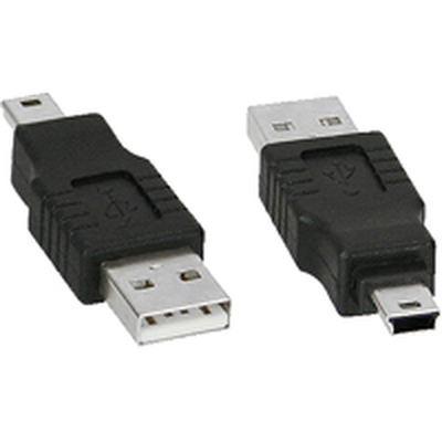 InLine USB 2.0 Adapter, Stecker A auf Mini Stecker 5pol