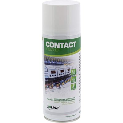 InLine® Contact Cleaner, universeller Reiniger für Kontakte, 400ml